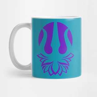 Yoga Lotus Pose Krishna Trident Mug